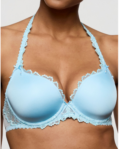 Soutien-gorge rembourré forme cœur Marie Jo Jane (Milky Blue)