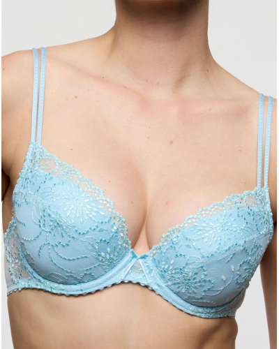 Push-up bra removable pads Marie Jo Jane (Milky Blue)