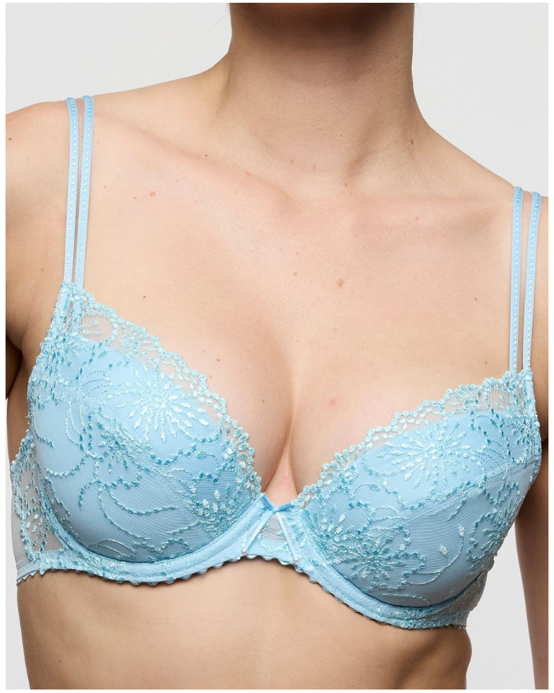 Push-up bra removable pads Marie Jo Jane (Milky Blue)