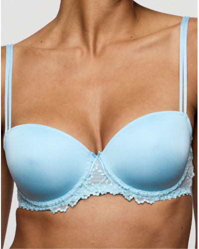 Padded balcony bra Marie Jo Jane (Milky Blue)