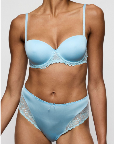 Soutien-gorge balconnet rembourré Marie Jo Jane (Milky Blue)