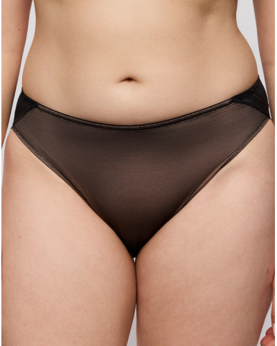 Slip brésilien Prima Donna Twist Cools (Noir)