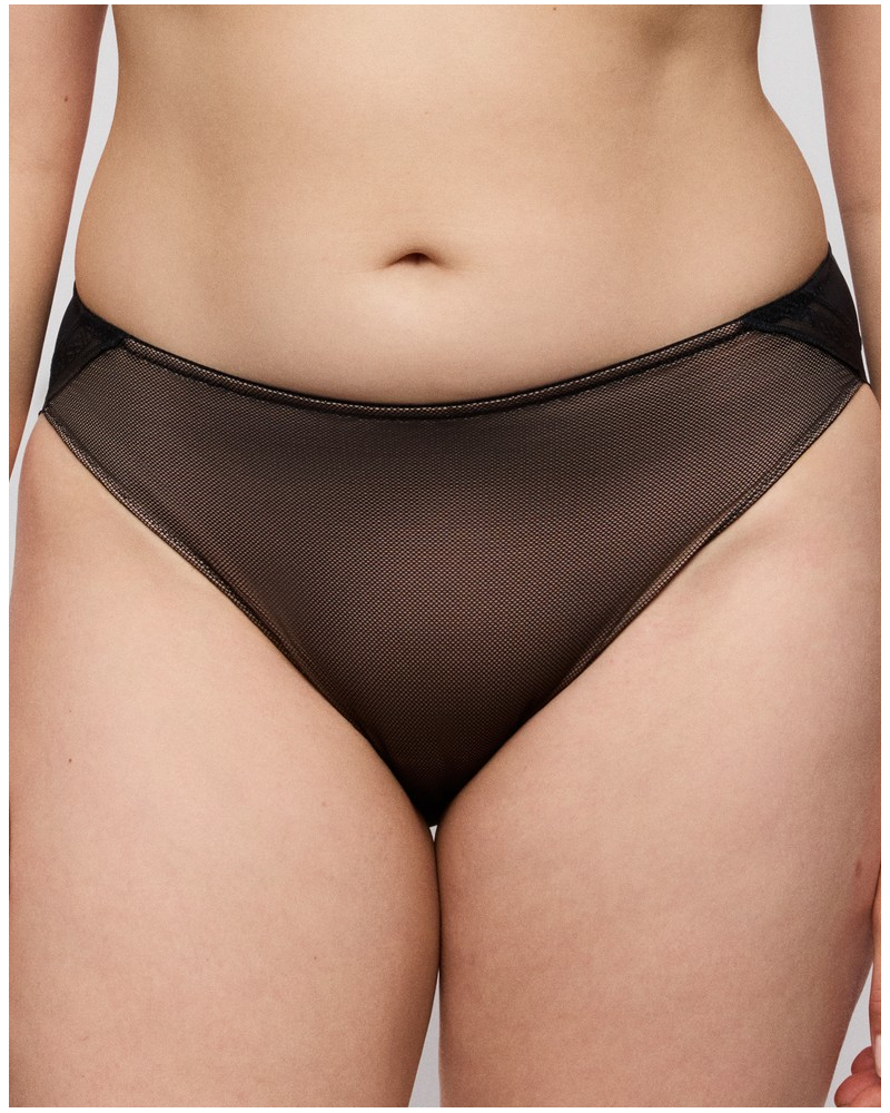 Slip brésilien Prima Donna Twist Cools (Noir)