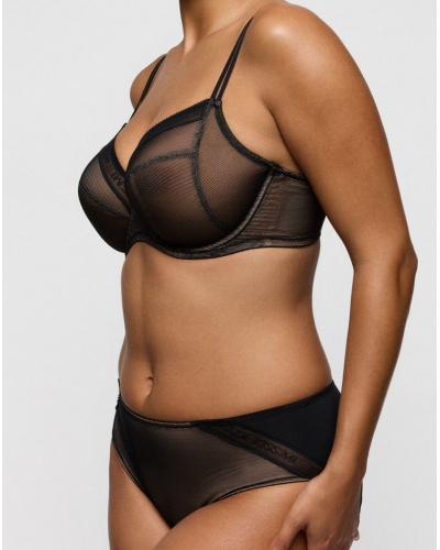 Braga de Cintura Alta Prima Donna Twist Cools (Negro)