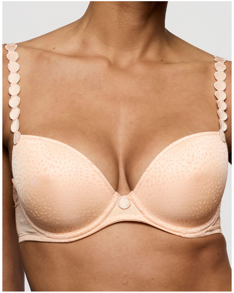 Soutien-gorge rembourré plongeant Marie Jo Tom (Peach Whisper)