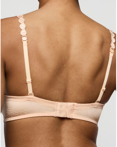 Soutien-gorge coque forme en coeur Marie Jo Tom (Peach Whisper)