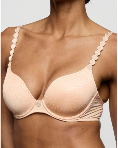 Soutien-gorge coque forme en coeur Marie Jo Tom (Peach Whisper)