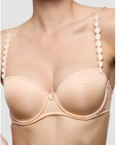 Padded balcony bra Marie Jo Tom (Peach Whisper)