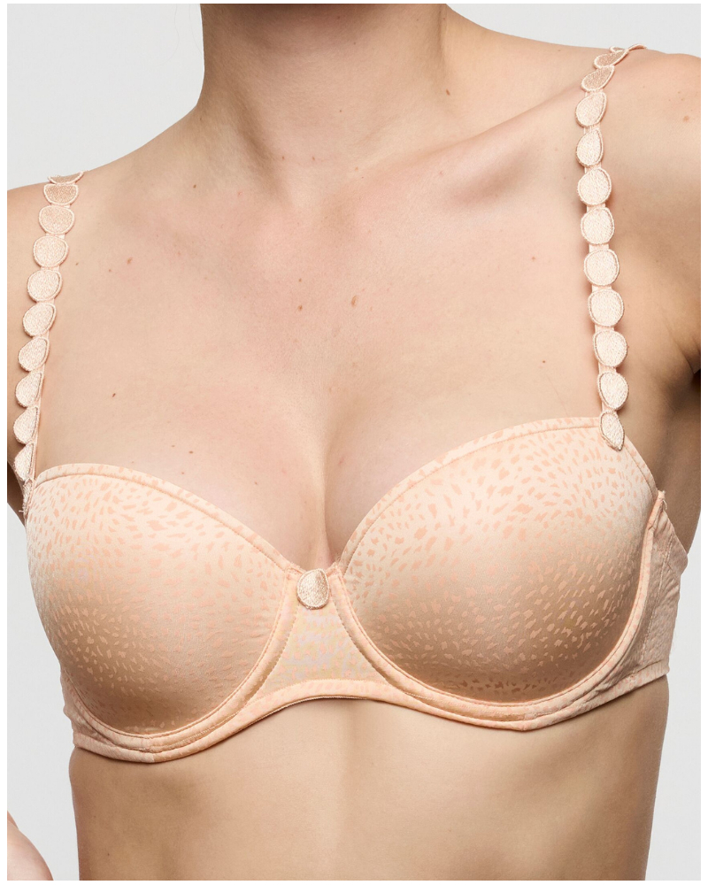 Padded balcony bra Marie Jo Tom (Peach Whisper)