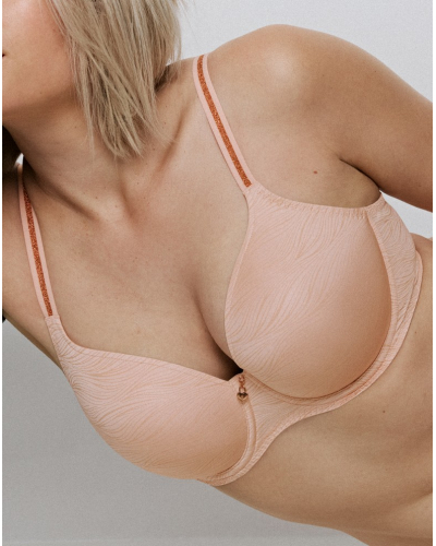 Sujetador con relleno en forma de corazón Prima Donna Twist Briana (Pearly Pink)