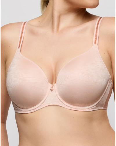 Soutien-gorge rembourré en forme de cœur Prima Donna Twist Briana (Pearly Pink)