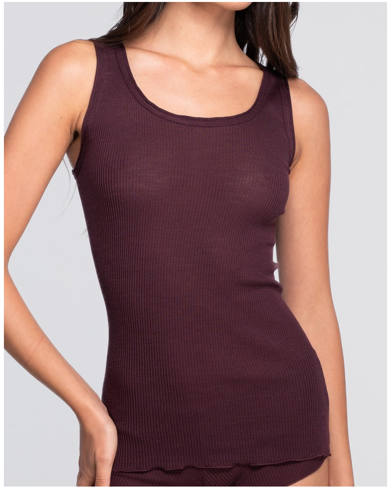 Camiseta lana y seda Oscalito 3442R (Cherry)