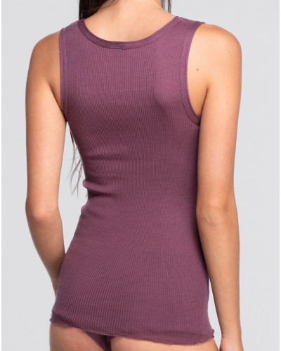 Oscalito wool and silk Tank Top 3442R (Agata)