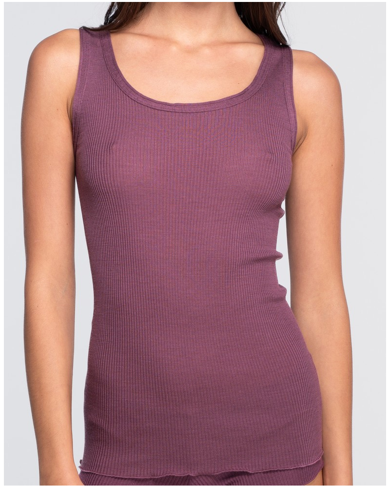 Oscalito wool and silk Tank Top 3442R (Agata)