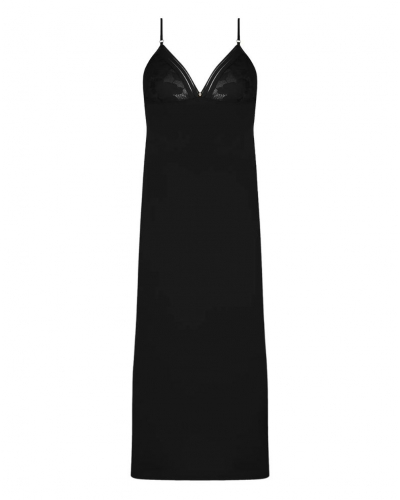 Vestido largo Antigel Dentelle Rebelle (Negro)