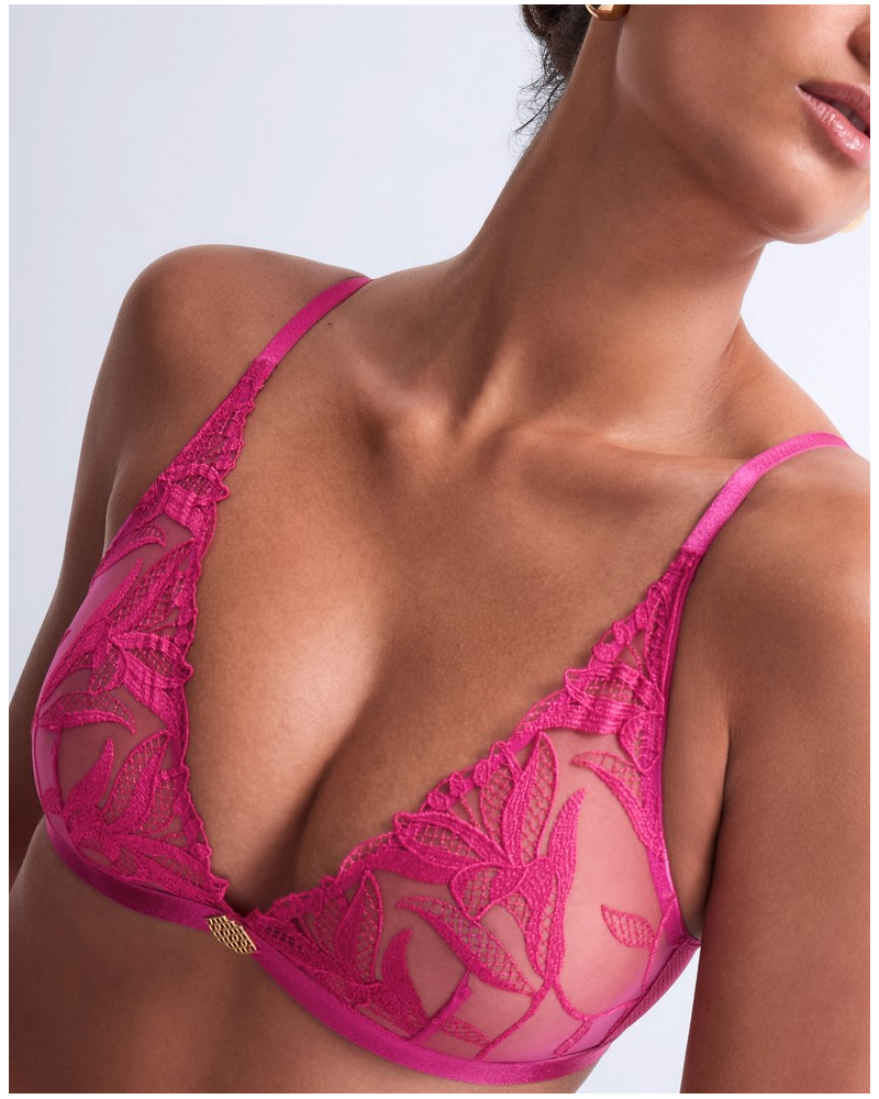 Soutien-gorge triangle Aubade Sweet Euphoria (Passion Rose)