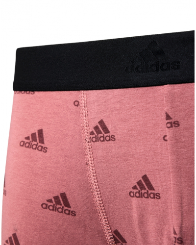 Paquete de 2 boxers Adidas Active Flex Cotton (Rose/Noir)