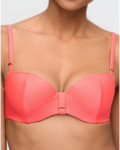 Soutien-gorge de bain balconnet à coque Marie Jo Bain Cassie (Néon fiesta)