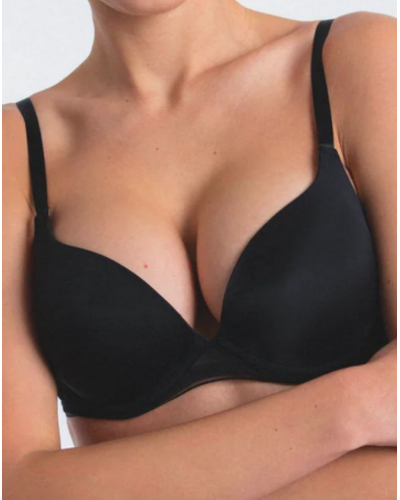 Push-up bra Maison Lejaby Sin (Black)