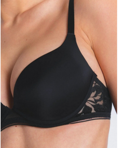 Soutien-gorge push-up Maison Lejaby Sin (Noir)