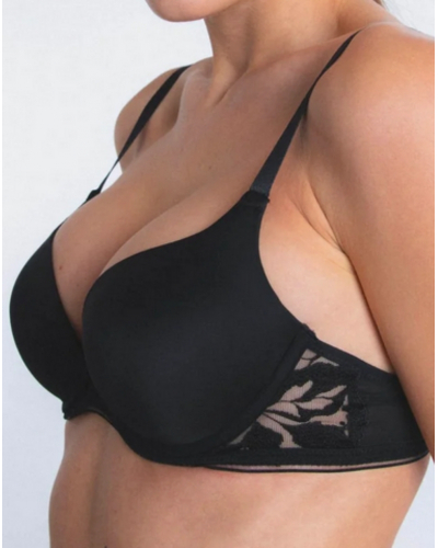 Push-up bra Maison Lejaby Sin (Black)