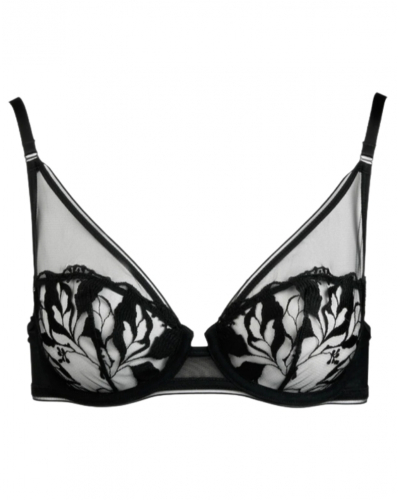 Underwire bra Maison Lejaby Sin (Black)