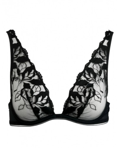 Soutien-gorge triangle avec armatures Maison Lejaby Sin (Noir)