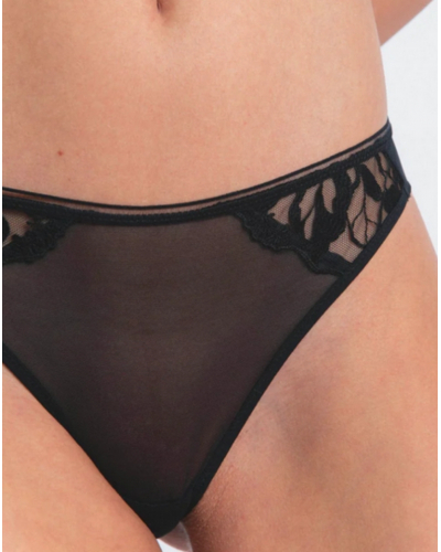 Tanga Maison Lejaby Sin (Negro)