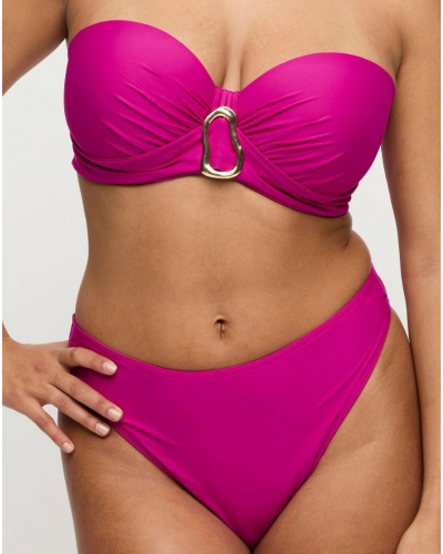 Prima Donna Swim Uvita Brazilian Bikini Bottom (Deep Magenta)
