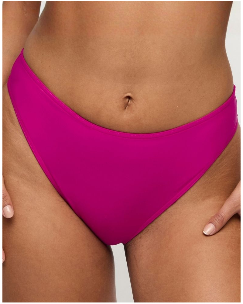 Slip de bain brésilien Prima Donna Swim Uvita (Deep Magenta)