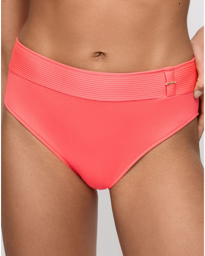 Culotte de bain taille haute Marie Jo Bain Cassie (Néon fiesta)