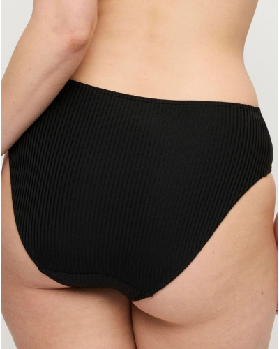 Slip de bain taille haute Prima Donna Swim Delray (Noir)