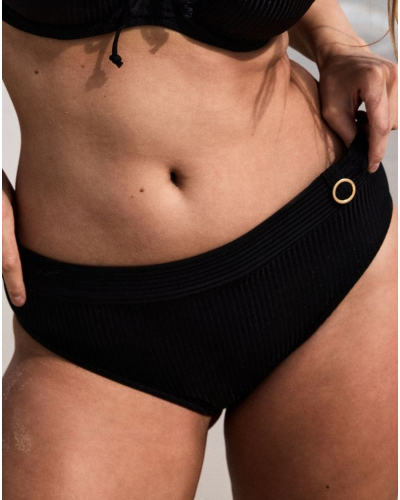 Braga de bikini de talle alto Prima Donna Swim Delray (Negro)