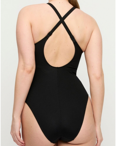 Prima Donna Swim Delray Padded Wireless One-Piece Swimsuit (Black)