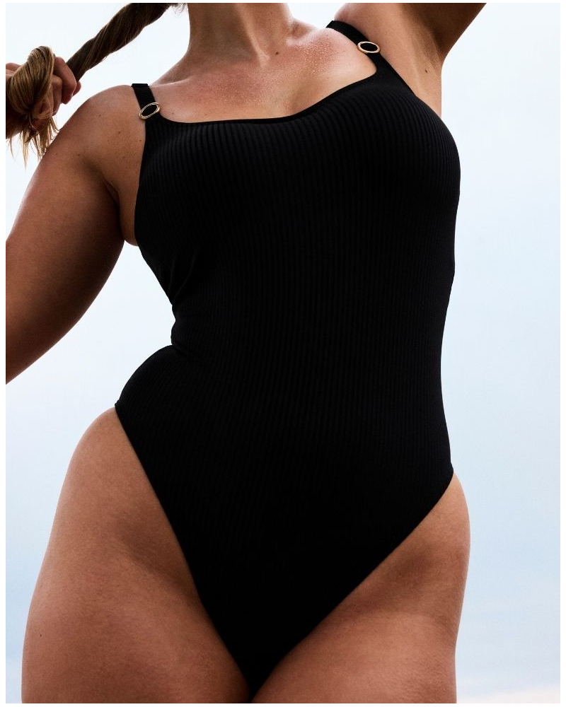 Prima Donna Swim Delray Padded Wireless One-Piece Swimsuit (Black)