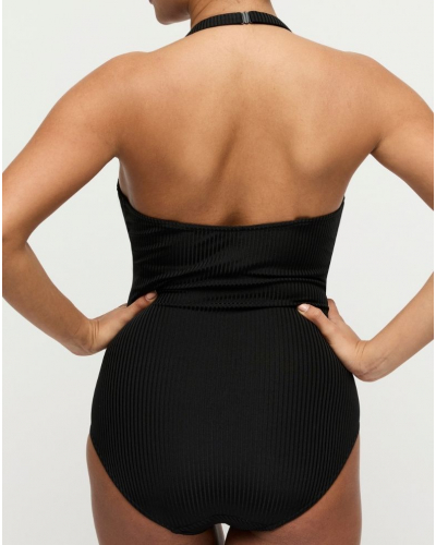 Prima Donna Swim Delray One-Piece Swimsuit with Underwire Cups (Black)
