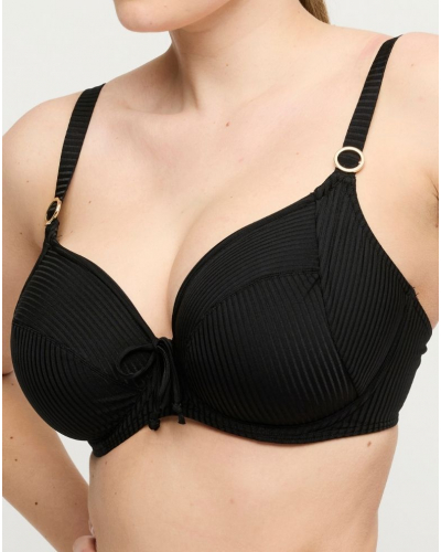 Sujetador de bikini con copa completa Prima Donna Swim Delray (Negro)