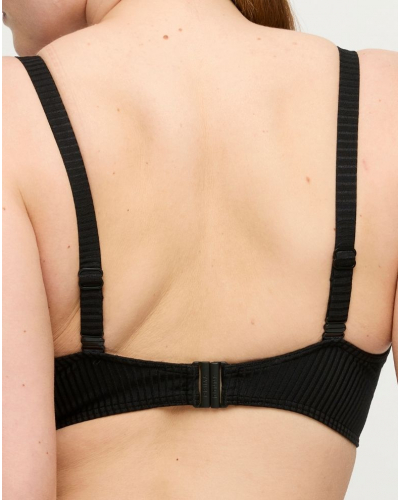 Full cup bikini top Prima Donna Swim Delray (Black)