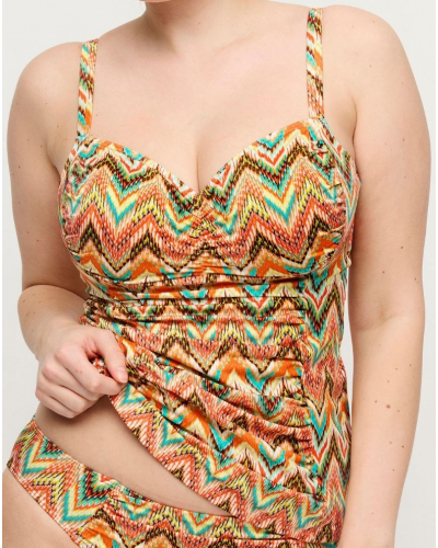 Tankini emboitant Prima Donna Swim Tubou (Ikat Summer)