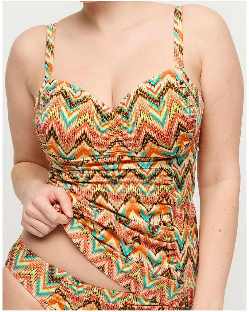 Prima Donna Swim Tubou Full Cup Tankini (Ikat Summer)