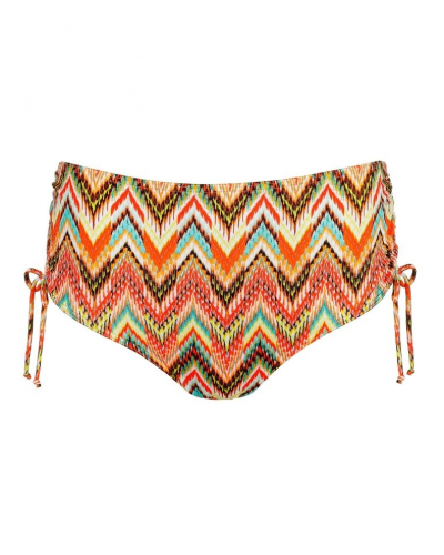 Braguita de bikini de talle alto con cordones Prima Donna Swim Tubou (Ikat Summer)