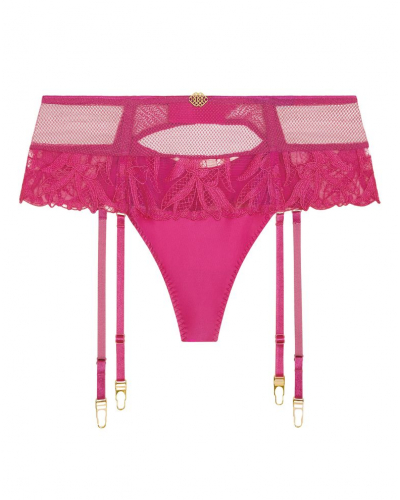 Thong suspender belt  Aubade Sweet Euphoria (Passion Rose)