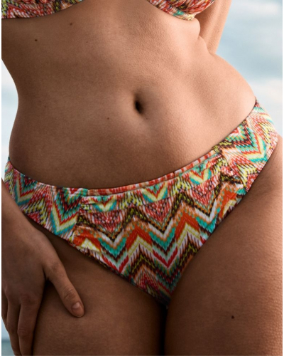 Braguita de bikini estilo brasileño Prima Donna Swim Tubou (Ikat Summer)