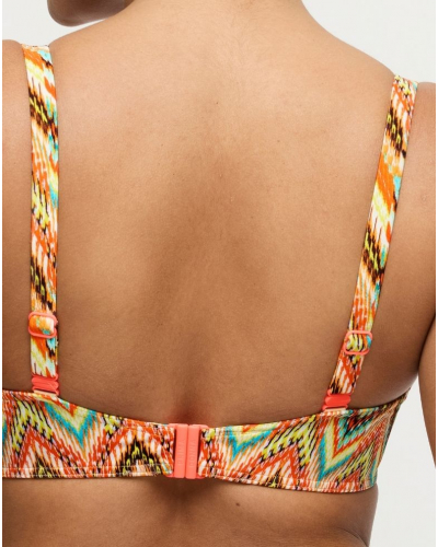 Prima Donna Swim Tubou Padded Balconette Bikini Top (Ikat Summer)