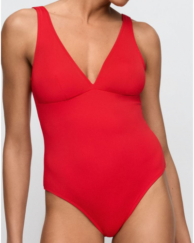 Traje de baño una pieza triángulo preformado Marie Jo Bain Madurai (Pomme d'Amour)