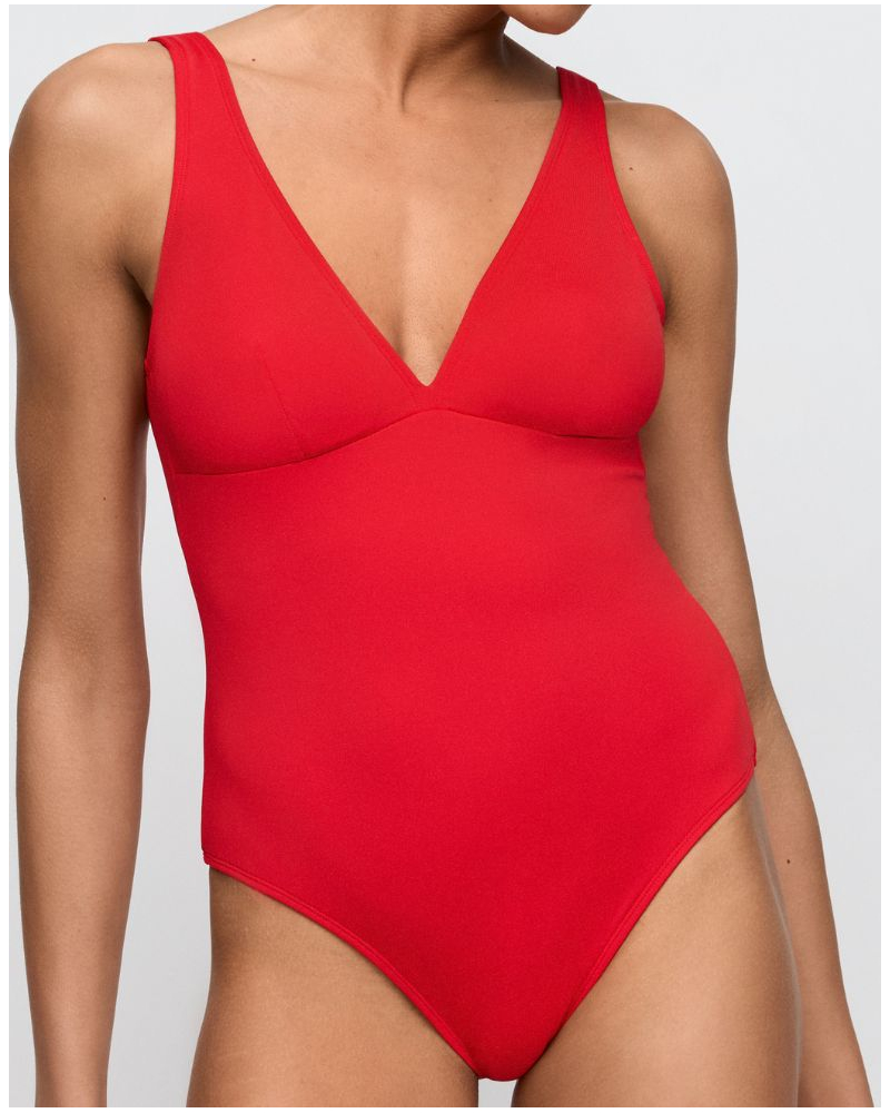 Traje de baño una pieza triángulo preformado Marie Jo Bain Madurai (Pomme d'Amour)