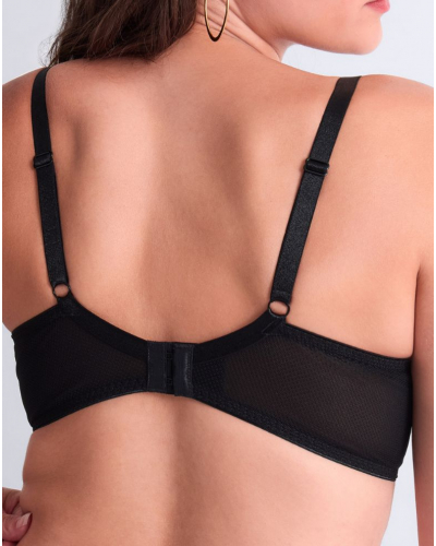 Underwired triangle bra Aubade Sweet Euphoria (Black)