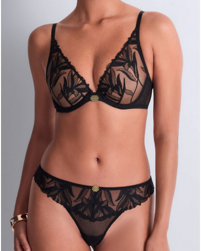 Sujetador de triángulo con aros Aubade Sweet Euphoria (Negro)