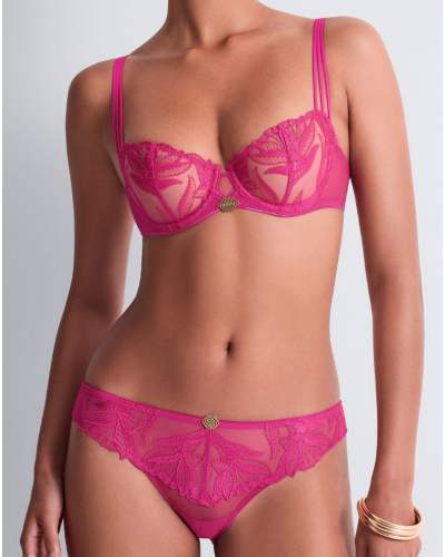 Underwired demi bra Aubade Sweet Euphoria (Passion Rose)