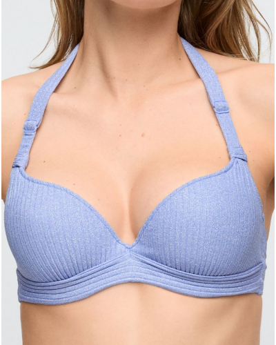 Padded bikini top heart-shape Marie Jo Bain Tinjis (Sparkling Dusk)